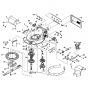 Cobra RM53SPHPRO - TN2160SXARHPROHS High Speed Rear Roller Deck Diagram