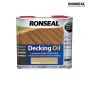 Ronseal Decking Oil Natural Clear 5 Litre - 35190