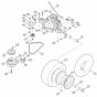 Genuine Stihl RT4082.1 / H - Gearbox, rear wheel