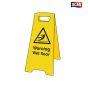 Scan Warning Wet Floor Heavy-Duty A Board - 4702