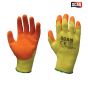 Knit Shell Latex Palm Gloves Green Size 10 (12 Pack) by Scan