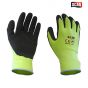 Scan Yellow Foam Latex Coated Glove 13g - Large - 2ARK49L-24