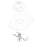 SP160 R - 2021-2023 - 299439043/MC - Mountfield Rotary Mower Blade Diagram