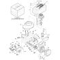 SP414 - 2020 - 297412043/M20 - Mountfield Rotary Mower Engine Carb Tank Diagram