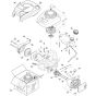 SP41 - 2017-2019 - 297412048/M17 - Mountfield Rotary Mower Engine Diagram