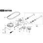 SP42 H - 2016-2017 - 295442038/SF - Mountfield Rotary Mower Cam Pulley Diagram