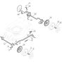 SP46 - 2019 - 295492048/M19 - Mountfield Rotary Mower Height Adjusting Diagram