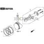 SP485 HW V - 2019-2021 - 294507838/M19 - Mountfield Rotary Mower Piston Diagram