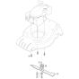 SP53 H - 2019-2021 - 295546038/MC - Mountfield Rotary Mower Blade Diagram