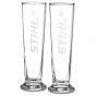 Genuine Stihl Beer Glass, Pack of 2 - 0464 767 0010