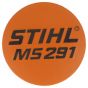 Genuine Stihl MS291 Model Plate - 1141 967 1503