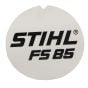 Genuine Stihl FS85 Model Plate - 4137 967 1515