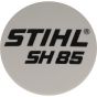 Genuine Stihl SH85 Model Plate - 4229 967 1503