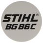 Genuine Stihl BG86C Model Plate - 4241 967 1505 