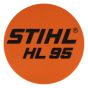 Genuine Stihl HL95 Model Plate - 4280 967 1508
