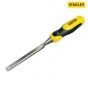 Stanley DynaGrip Bevel Edge Chisel with Strike Cap 10mm (3/8in) - 0-16-872