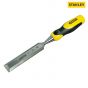 Stanley DynaGrip Bevel Edge Chisel with Strike Cap 25mm (1in) - 0-16-880