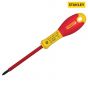 Stanley FatMax VDE Insulated Screwdriver Phillips Tip PH1 x 100mm - 0-65-415