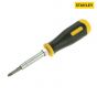 Stanley 6 Way Screwdriver Carded - 0-68-012