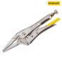 Stanley Long Nose Locking Pliers 170mm (6.5/8in) - 0-84-812