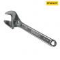 Stanley Chrome Adjustable Wrench 150mm (6in) - 0-87-366
