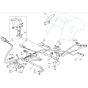TM 35 H - 2009 - 2T2642433/BM9 - Mountfield Ride On Mower Controls Diagram