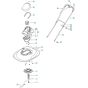 Flymo Turbo Lite 400 EU - 2019-01 - Lawn Mower Main Assembly