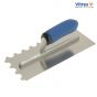 Vitrex Professional Notched Adhesive Trowel 20mm Stainless Steel 11in x 4.1/2in - 102906