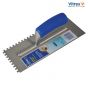 Vitrex Notched Adhesive Trowel Square 6mm Soft Grip Handle 11in x 4.1/2in - 102953