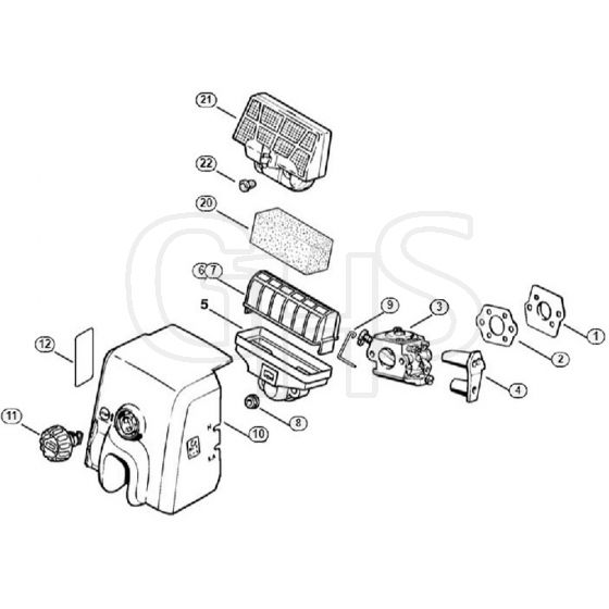 Genuine Stihl 021 / M - Air filter