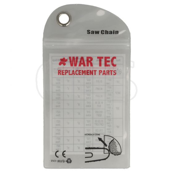 WAR TEC "Point Of Sale" Chainsaw Chain Bag, Single