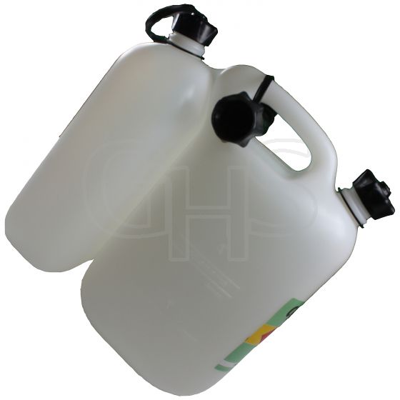 Heavy Duty Combination Fuel Can (5.5 Litres Fuel, 3 Litres Oil)