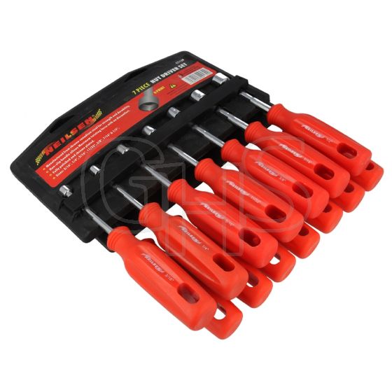 Hex Nut Driver Sets. Metric & Imperial (14 Piece)