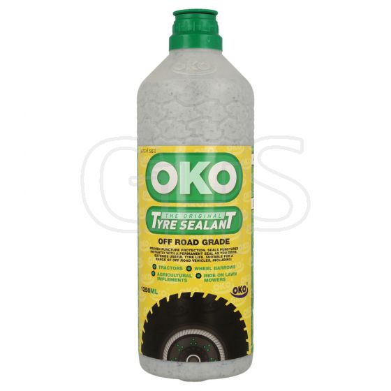 Genuine OKO Tyre Puncture Sealant, 1.25 Litres