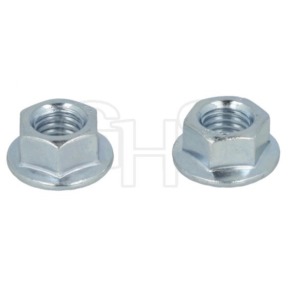 Chainsaw Bar Nuts M10, Pack of 2           