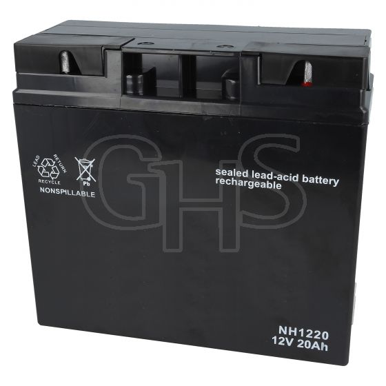 GGP Battery, Sealed, Gel Type (12V 20ah) - 118120007/0