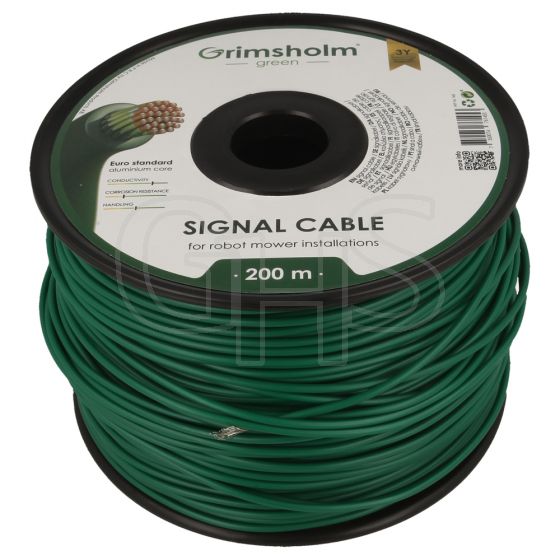 Genuine Grimsholm Green Standard Signal Cable 200 Metres (Aluminium Core)