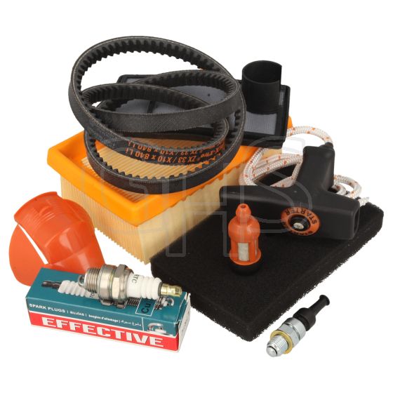 Stihl TS400 Service Kit (Filters, Belt, Decomp, Handle, Shroud Cap, Plug)