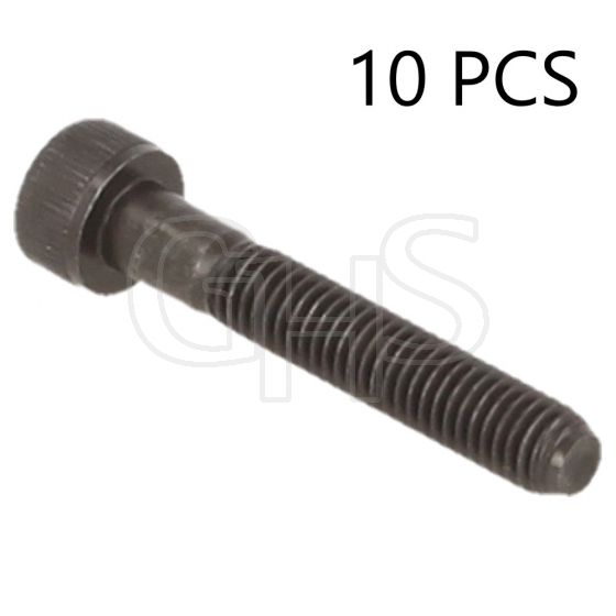 Hex Socket Head Cap Screws, M5 x 30mm, Pack of 10