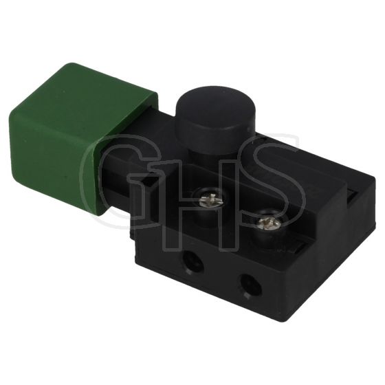 Genuine Flymo Handle Switch (Green Cap) - 522 72 09-01