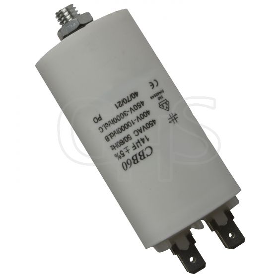 Electric Condenser / Capacitor 14 uf 450 Volt 50/60Hz