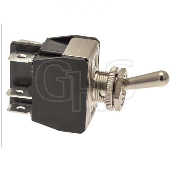 Change-Over Toggle Switch, 240V, 20 Amps, 6 Terminal                  