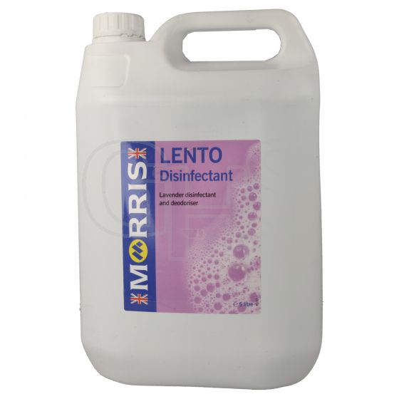 Genuine Morris Lento Disinfectant Cleaning Fluid, 5 Litres