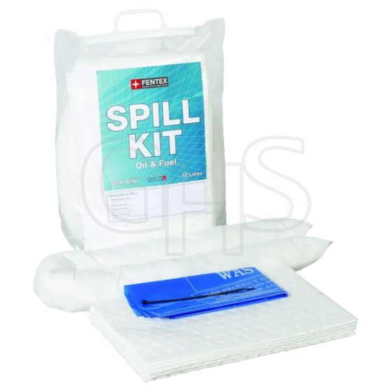 Oil & Fuel Spill Kit With Pads, Socks & Gloves In a Carry Bag