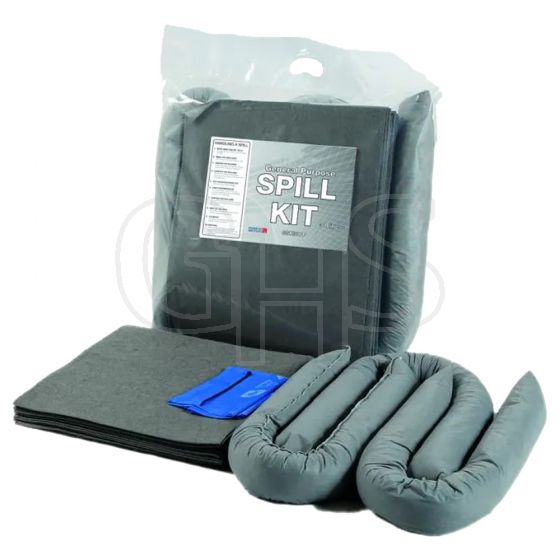 30L General Purpose Spill Kit With Pads & Socks