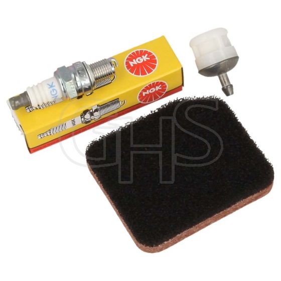 Stihl HS81, HS82, HS86, HS87 Service Kit (Air, Fuel Filter & Plug)