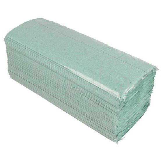 Universal Green (C-Fold) Paper Hand Towels, Box Of 2880