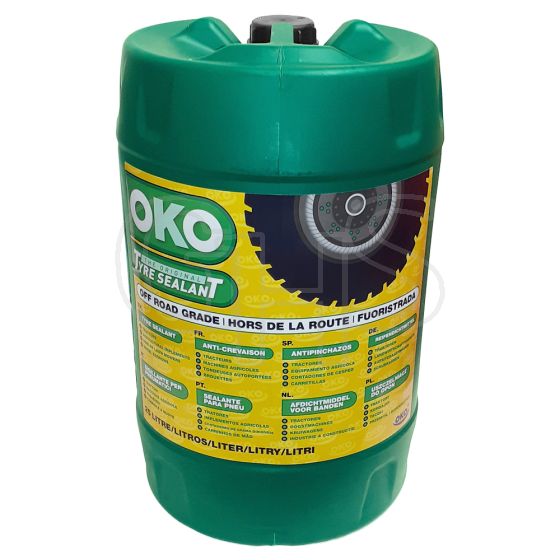 Genuine OKO Tyre Puncture Sealant, 25 Litres
