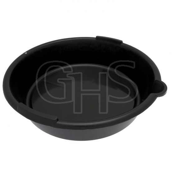 Oil Drain Tray With Pouring Lip, 6 Litre