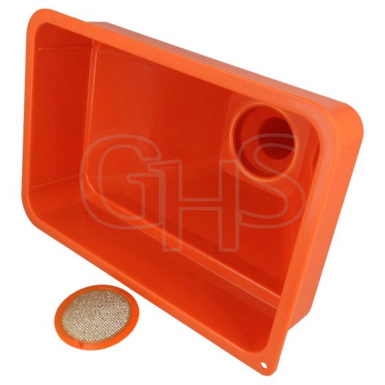 Large Tractor Square Plastic Funnel with Filter